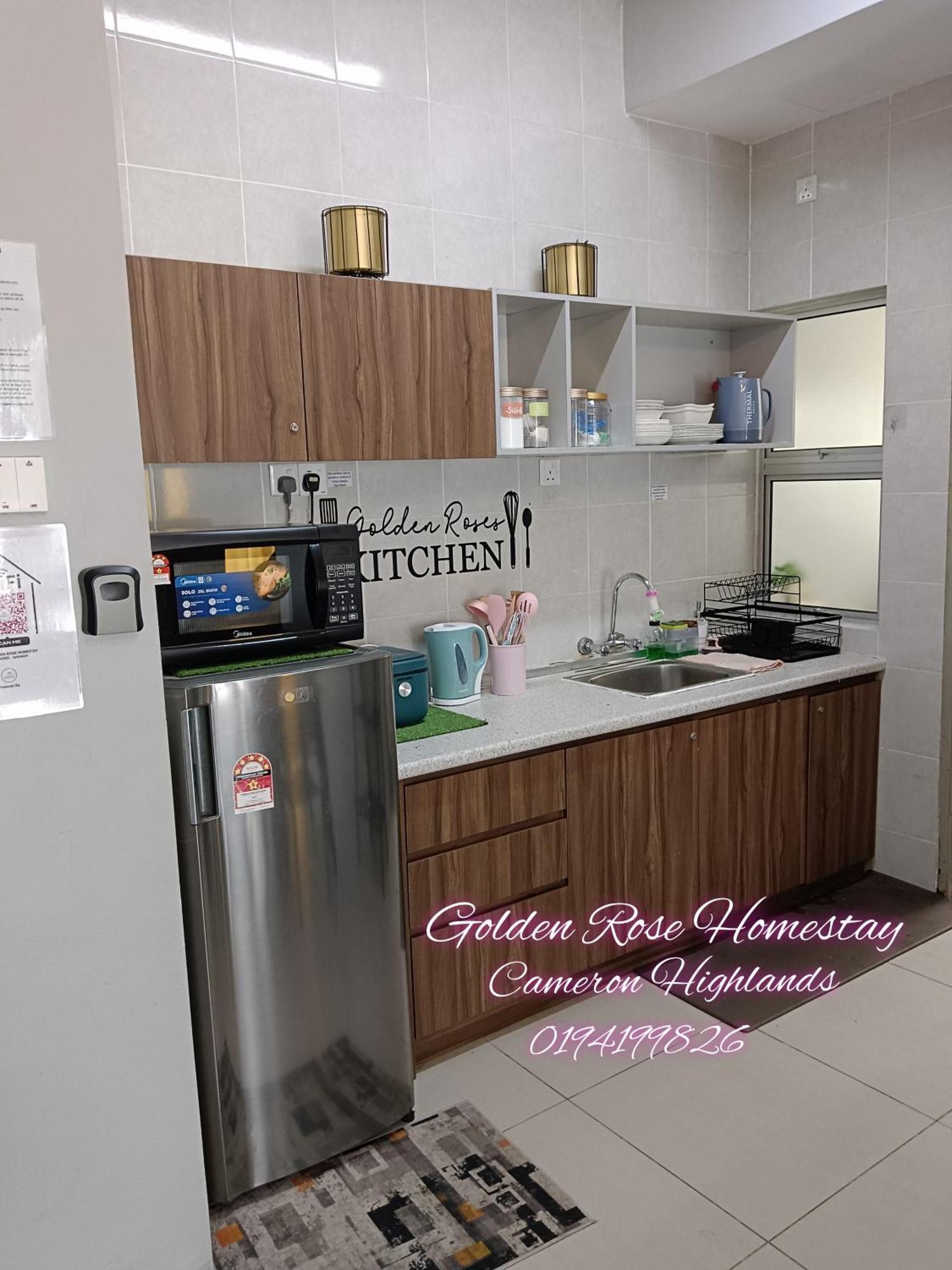 Golden Rose Homestay Cameron Highlands Brinchang Esterno foto